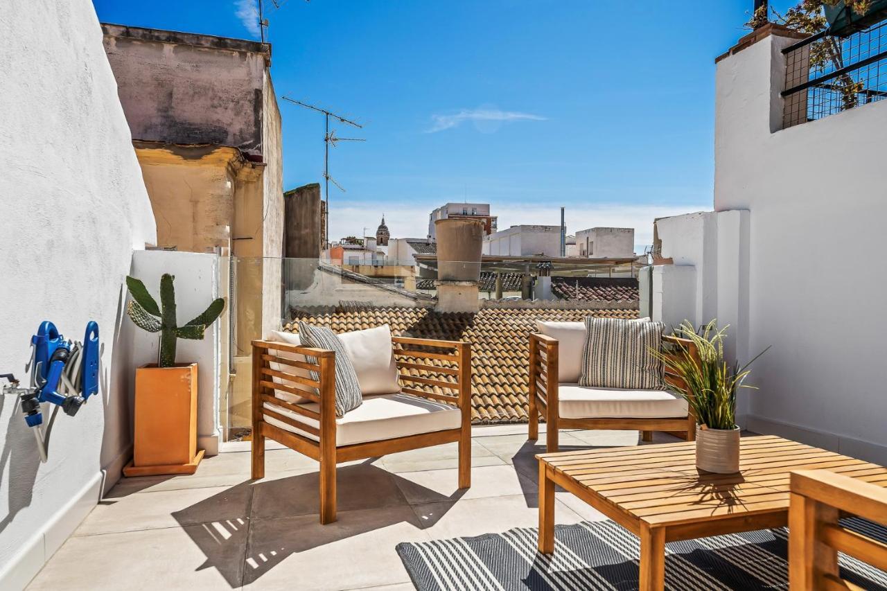Urban Rose , Superb Private House In Historical Center, With Sunny Rooftop Malaga Ngoại thất bức ảnh