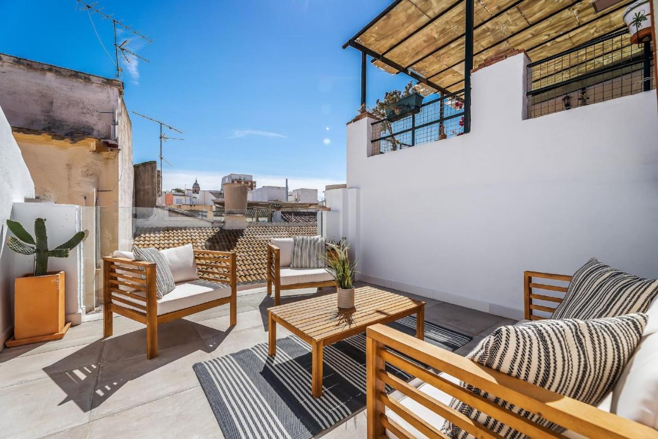 Urban Rose , Superb Private House In Historical Center, With Sunny Rooftop Malaga Ngoại thất bức ảnh